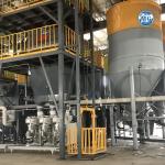 Long Warranty 10-20 tph Dry Mortar Production Line Wall Putty Plaster Sand