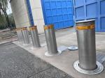 Security Remote-Controlled Hydraulic Bollards For Anti Ram Protection