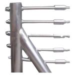 Stainless Steel Galvanized Highway Guardrail Cable Barrier For Road Traffic