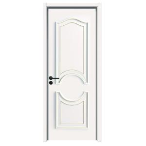 China Juye WPC Door Natural Tone WPC Hollow Door Board for Modern and Durable Interiors factory