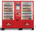 Smart Food Vending Machines Customized Master Slave Cashless Payment