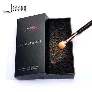 China Jessup Dry Brush Cleaner Sponge Remover Color Makeup Tools Eyeshadow Quick Clean A001 factory