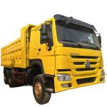 Diesel Fuel Type Howo 50 Ton Dump Truck 6x4 351-450hp For Mining Transportation