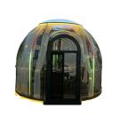 Full House Outdoor transparent Dome Igloo Prefabricated Bubble Dome House For