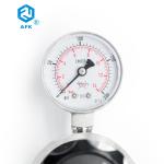 CO2 Gas Pressure Regulator Single Gauge Single Stage 316 Stainless Steel