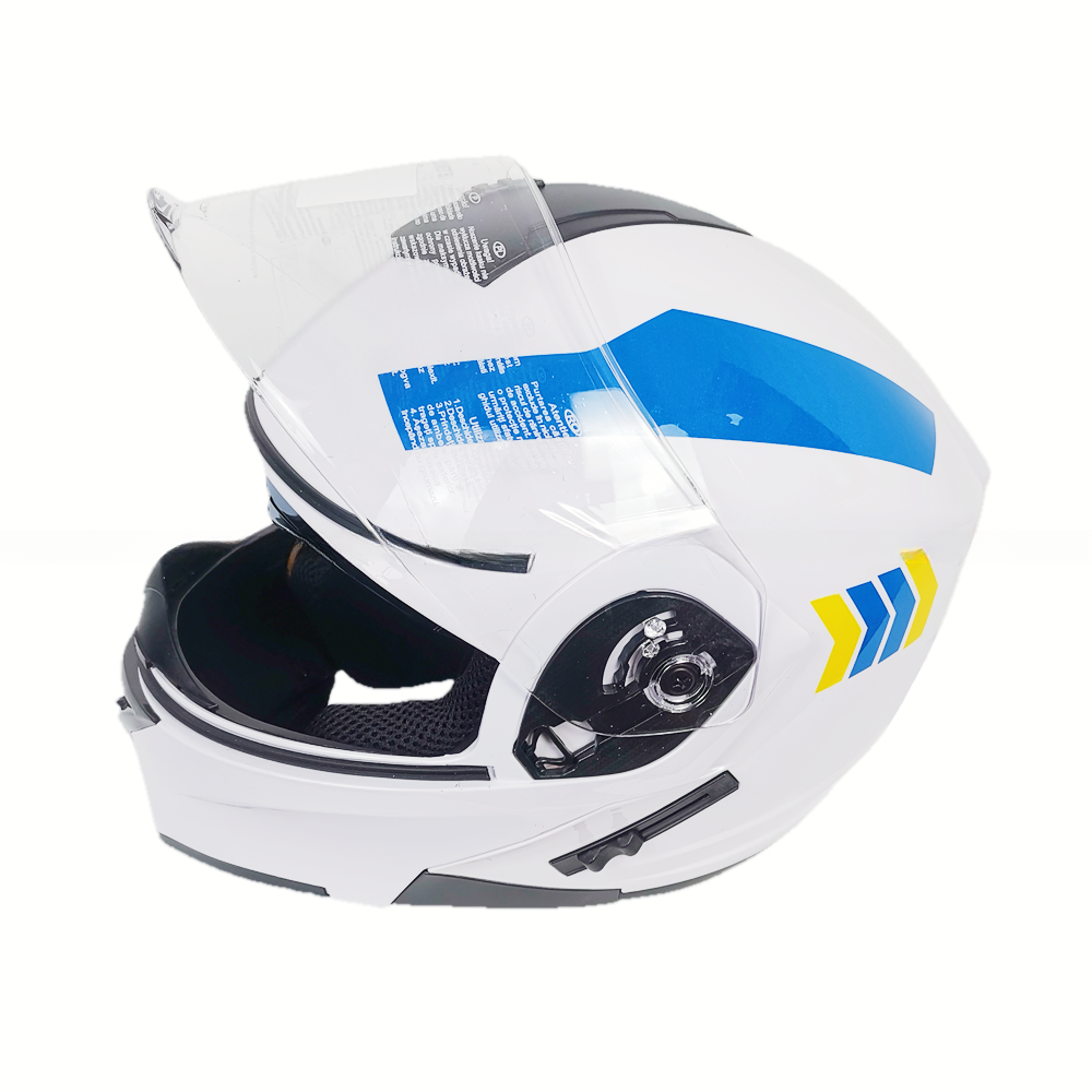 Motorcycle ABS Full Face Helmet for Winter Season Riding on Street Bike or Motorbike
