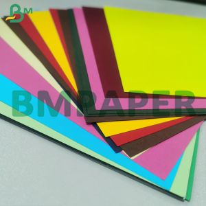 180grs 230grs Colored Bristol Paper Board Offset Printing Colorful Kraft Paper