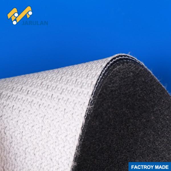 Grey High Strength Felt Conveyor Belt 2 Ply For Electrical Appliance Industry