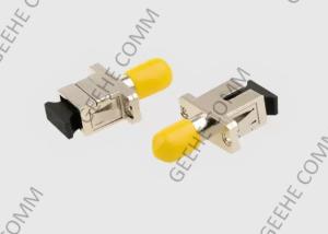 China Plastic Body Multimode ST To SC Male-Male Duplex Fiber Optic Adapter factory