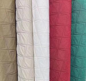 China Quilting with Nylon Taslon for coating bed sheets Printed desings for fashion women dressing Static-free Waterproof factory