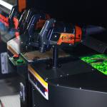 Coin Operated Shooting Arcade Machines , Metal Cabinet Jungle Adventure Game