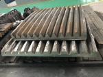 High Manganese Stone Crusher Parts Jaw Crusher Wear Parts Spare Parts Jaw Plate
