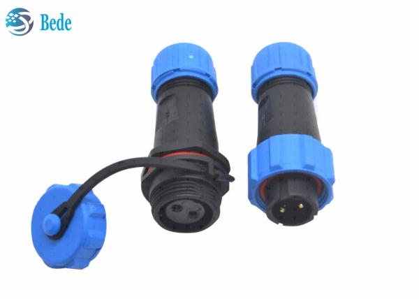 China 2 3 4 5 6 7 9 Pin M17 Waterproof Cable Connectors Cable To Cable Docking Connector factory