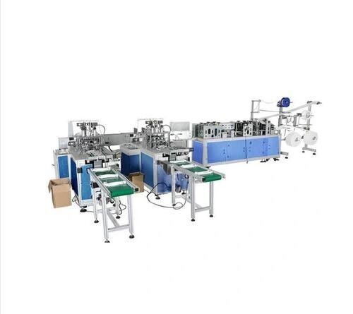 China High Stability 3 Layer Ultrasonic Mask Making Equipment factory