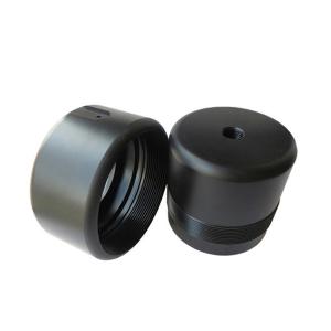 China CNC Turning Threaded Plastic Knobs Handles Kitchen Appliance Components factory