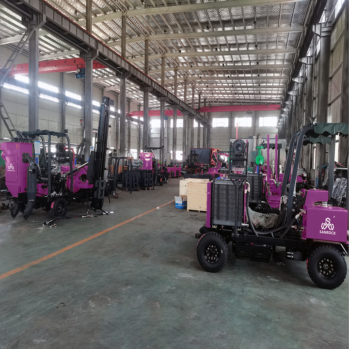 Portable Pile Drilling Rig Vibration Hammer Pile Driving Equipment