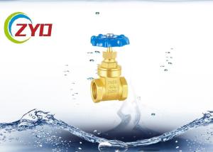China High Pressure Brass Plumbing Valves 70B Design Manual Straight Sliding Type factory