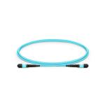 MTP Female Fiber Optic Patch Cord OM3 40G 12/24 Cores Single Mode Patch Cables