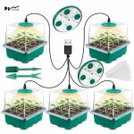 225 LED Beads 8000lm 600W 1200W 2000W Plant Growth Light for Greenhouse