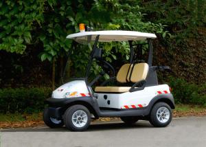 China Small 2 Seater Electric Patrol Car For Public Safety Half - Closed Type factory