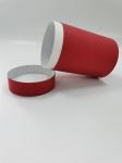 ODM Gift Retail Packaging Boxes Flexographic Printing Red Tube