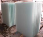 Customized Safety Frosted Glass Acid Etched Glass Ultra Clear Anti Fog Mirror