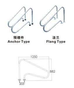 China Surface Polished 1.0mm SS304 swimming pool grab handles factory