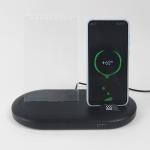 Multiscene ABS Wireless Phone Charger Stand , Portable Wireless Charging Phone