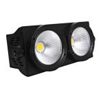 2 Eyes Warm White Cool White 2in1 LED COB Blinder 2x100W Wash Par Light