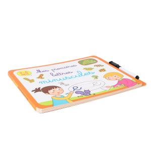 China CMYK Full Color Early Educational Kids Playing Cards Printing Book With Removable Pen factory