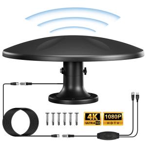 China Long Range RV TV Antenna Outdoor, Amplified Digital HD TV Antenna for RV Trailer Truck Motorhome Caravan Boat factory
