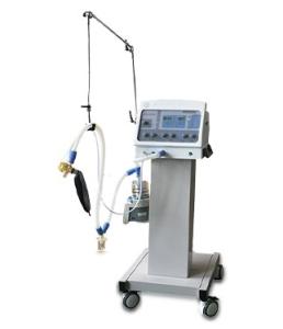 China Pediatrics Emergency Transport Ventilator , AC 100V-240V Mobile Medical Ventilator factory