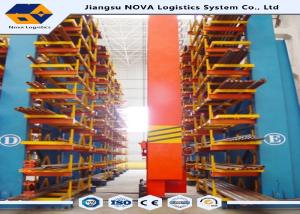 China Warehouse Structural Cantilever Shelves , Steel Cantilever Pipe Rack factory