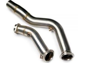 China Tig Welding Stainless Steel Downpipes For BMW F80/F82 M3/M4/M2 factory