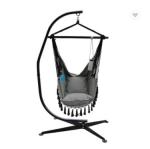 General Outdoor Furniture Durable Solid Steel C-stand Hammock Chair Heavy Duty