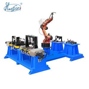 China 6 aixs sheet metal welder robotic arm welding machine factory