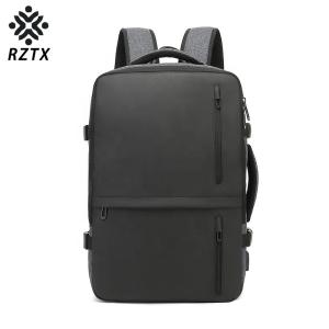 China Multifunction Expandable Travel Nylon Laptop Backpack With USB factory