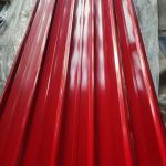 0.11-0.7mm Prepainted Roofing Sheet Green Red Yellow Color Coated