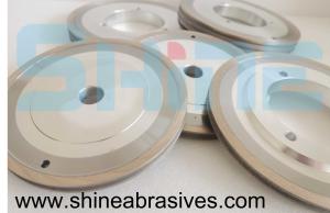 China Continuous Diamond 150mm Rough Grinding Wheel Bowl Shape In Glass Edging Machine factory