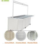 Fast Speed Industrial Ultrasonic Washing Machine For Wood / Vertical Blinds