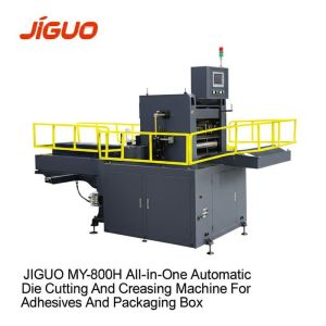 JIGUO MY-800H All-in-One Automatic Die Cutting And Creasing Machine For