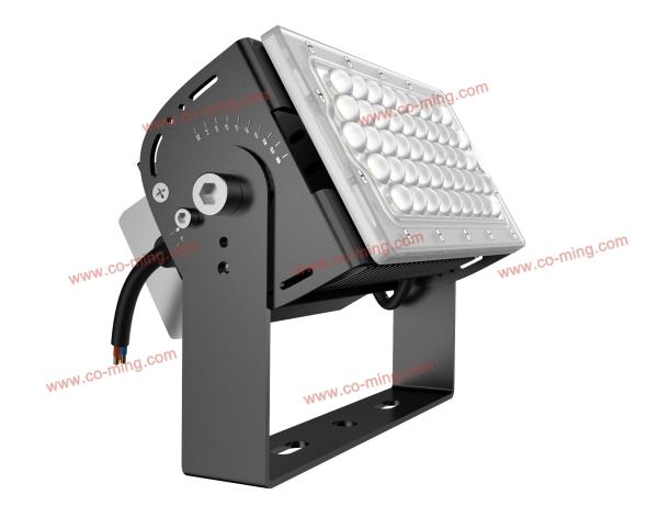 Aluminium cooling fin LED Flood lights Ra70 80 140lm/w Meanwell Driver 75w