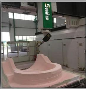 China Glass Fiber Substitute Wood Mold Carving Machine 24000 RPM/Min factory