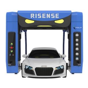 China 360 Degree Automatic Touchless Car Wash Machine with Hot-Dipped Galvanized Steel Frame factory