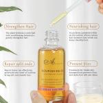 Private Label Moisturizing Nourishing Hair Oil Natural Jojoba Seed Oil Castor