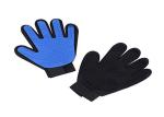 Durable Glitter Pet Grooming Glove Flexible Design OEM / ODM Service