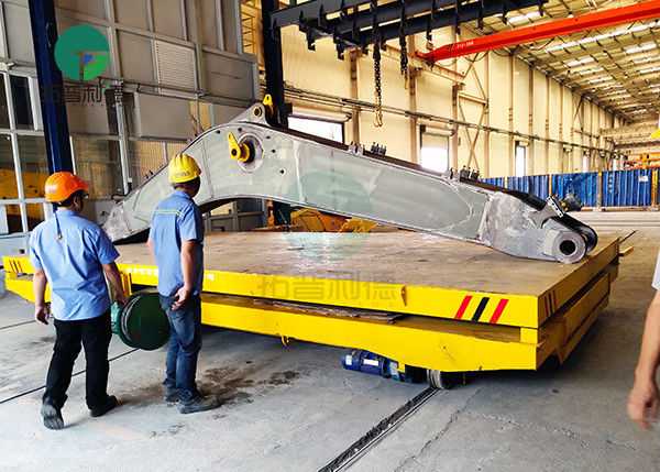 Material Handling Equipment Electric Transfer Carts with Scissors Lifting for Shipbuilding Refittings