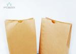 Printed Personalised Greaseproof Paper Bags Oil Resistant Natural Look
