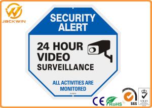 China Aluminum Video Surveillance Highway Traffic Signs 6mm Thickness For Road Safety factory