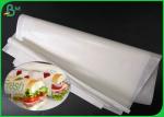 30gsm 35gsm 38gsm Greaseproof Wrapping Paper , Hamburger / Sandwich Wrapping